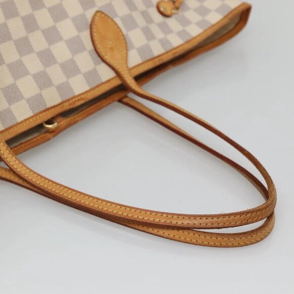 LOUIS VUITTON Damier Azur Neverfull GM Tote Bag N41360 LV Auth MX436 - Picture 9 of 15